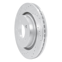 R1 Concepts R1 99-04 Chrysler CONCORDE Front Left Drilled & Slotted Silver Brake Rotor