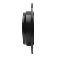 R1 Concepts R1 2005-2018 Acura RDX Rear Right Drilled & Slotted Black Brake Rotor