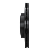 R1 Concepts R1 90-95 Mercedes-Benz 300CE Front Right Drilled & Slotted Black Brake Rotor