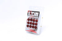 Wheel Mate Monster Lug Nut Caps - Silver 14x1.50