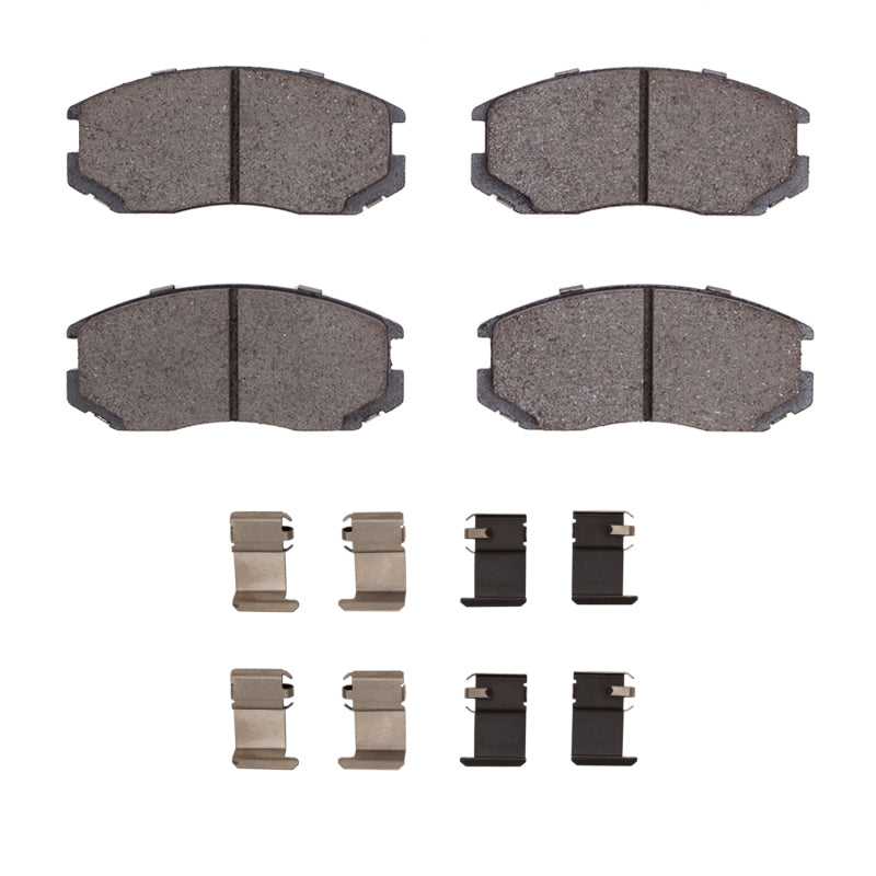 R1 Concepts R1 91-00 Dodge Colt Front Ceramic Pads & Hardware Kit