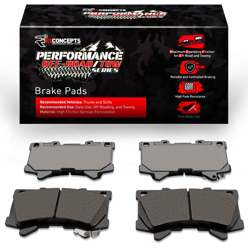 R1 Concepts R1 22-26 Toyota Tundra Front Off-Road/Tow Brake Pads