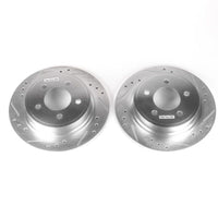 PowerStop Power Stop 04-08 Chrysler Pacifica Rear Evolution Drilled & Slotted Rotors - Pair