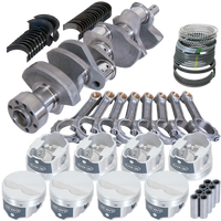 Eagle Chevy LT1 350 1Pc 3.480in Crank 5.700in I-Beam Rods -3.7cc 4.040in Pistons Rotating Assembly