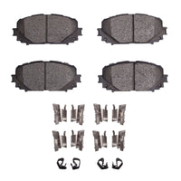 R1 Concepts R1 12-18 Toyota Yaris (USA/Canada) Front Optimum OE Pads & Hardware Kit