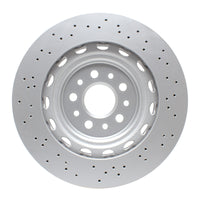 DFC 14-24 Maserati Ghibli Front Drilled Hi-Carbon Alloy Geomet Coated Rotor
