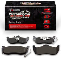 R1 Concepts R1 04-15 Nissan Titan Rear Off-Road/Tow Brake Pads