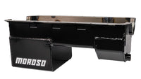 Moroso Ford 351W (w/Rear Sump & Billet End Seals) Extra Deep Wet Sump 7qt 9in Steel Oil Pan