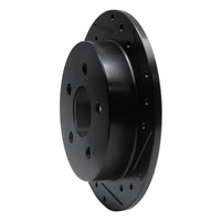 R1 Concepts R1 97-05 Buick Century Rear Right Drilled & Slotted Black Brake Rotor