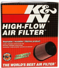 K&N Engineering K&N Filter Universal Rubber Filter-Rd Tapered 3in Flange ID x 6in Base OD x 5in Top OD x 5.563in H