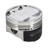 Manley Performance Manley 03-06 Evo VII/IX 4G63T 85.5mm +.5mm Oversize Bore 10.0/10.5:1 Dish Piston Set with Rings