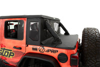 Bestop 18-23 Jeep Wrangler JL 4-Door Halftop Soft Top (Black Diamond)