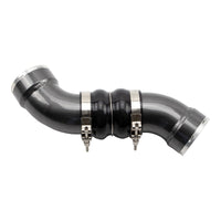 Wehrli 06-10 Chevrolet 6.6L LBZ/LMM Duramax Passenger Side 3.5in Intercooler Pipe - Semi-Gloss Black