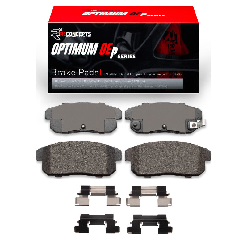 R1 Concepts R1 04-11 Mazda RX-8 Rear Optimum OE Pads & Hardware Kit