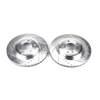 PowerStop Power Stop 01-06 BMW 330Ci Front Evolution Drilled & Slotted Rotors - Pair