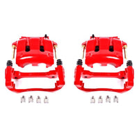 PowerStop Power Stop 05-14 Ford Mustang Front Red Calipers w/Brackets - Pair