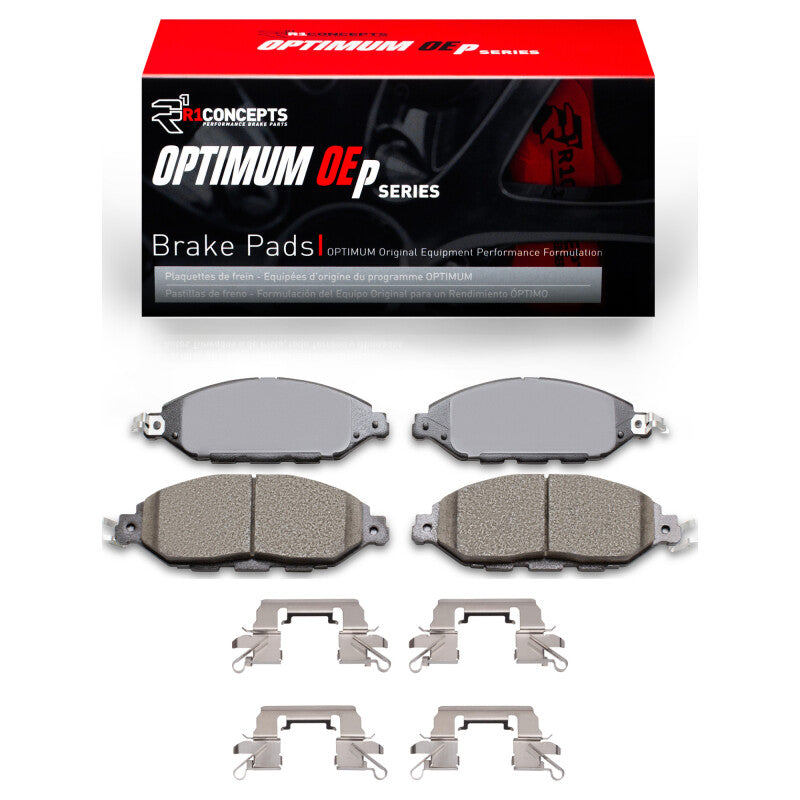 R1 Concepts R1 2013-2024 Infiniti QX60 Front R1 Optimum OE Pads & Hardware Kit