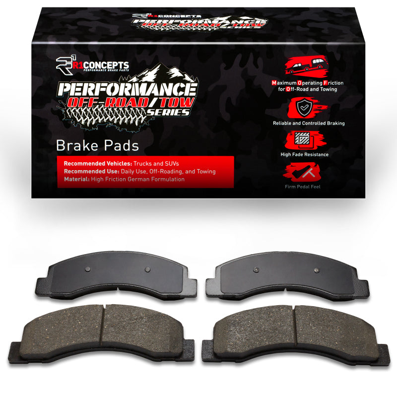 R1 Concepts R1 99-05 Ford F-350 Super Duty 2WD Front Off-Road/Tow Brake Pads