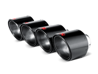 Akrapovic 08-25 Nissan GT-R Tail Pipe Set (Carbon 125 mm)