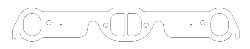 Cometic Gasket Cometic Pontiac 326/350/389/400/421/428/455 V8 .030in MLS Exhaust Manifold Gasket Set