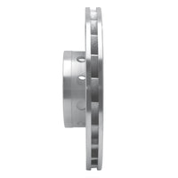 R1 Concepts R1 00-03 BMW M5 Right Front Drilled & Slotted Silver Brake Rotor