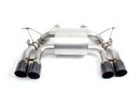 Dinan 15-20 BMW M3/M4 (F80/F82/F83) Free Flow Axleback Exhaust System - Black Tips