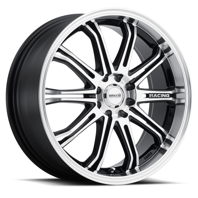Konig Maxxim Ferris 17x7 10x100/114.3 ET40 Black Machine Face