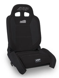 PRP Seats PRP EnduroTrail Reclining Suspension Seat - Black Suede - Passenger