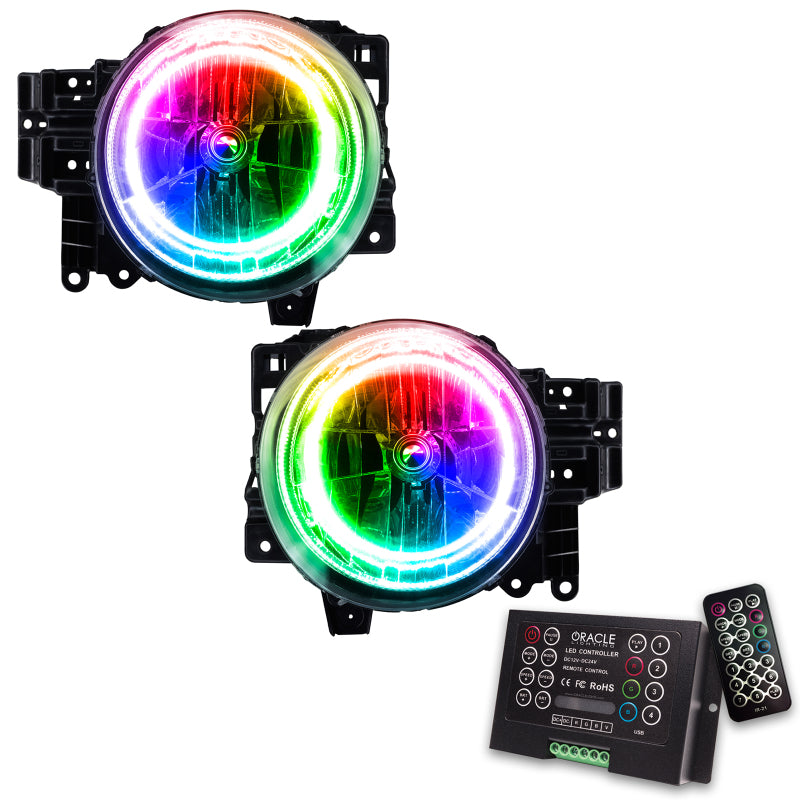 ORACLE Lighting Oracle 07-14 Toyota FJ Cruiser SMD HL - ColorSHIFT w/ 2.0 Controller