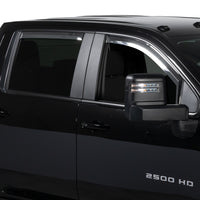 Putco 14-18 Chevy Silverado LD - 4 Door - Double Cab Element Chrome Window Visors