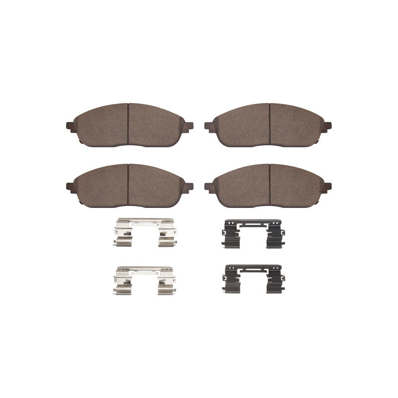 DFC 21-25 Jeep Grand Cherokee Front 5000 Advanced Ceramic Brake Pads and Hardware Kit