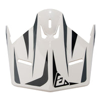 Answer 26 AR1 Mototown Glossy Visor - White/Grey/Black