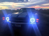 ORACLE Lighting Oracle Pre-Installed Lights 7 IN. Sealed Beam - White Halo