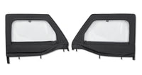 Bestop 20-26 Jeep Gladiator / 18-26 Wrangler JL Element Upper Doors (Front Black Diamond)