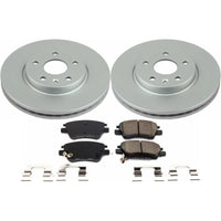 PowerStop Power Stop 17-19 Chevrolet Bolt EV Front Z17 Evolution Geomet Coated Brake Kit