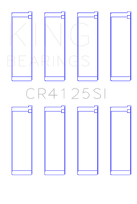 King Engine Bearings King Subaru EJ15/EJ16/EJ18/EJ20/EJ22/EJ25 (Size 0.5mm) Silicone Bi-Metal Alum Rod Bearing Set
