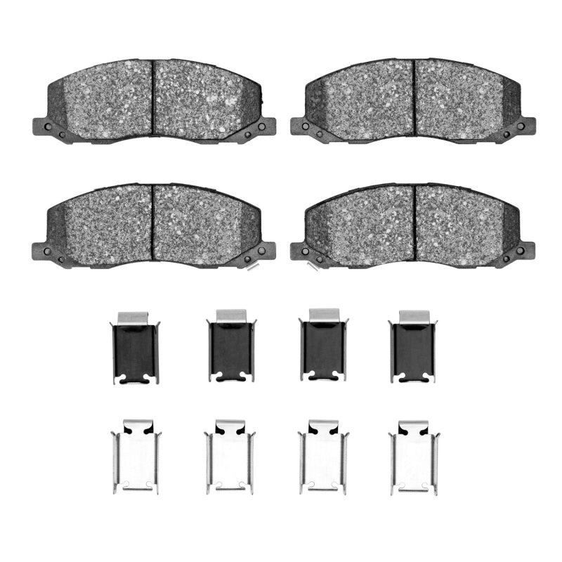 R1 Concepts R1 11-11 Saab 9-5 Front Semi Met Pads & Hardware Kit