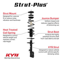 KYB Shocks & Struts Strut Plus Front Left 11-14 Chrysler 200 Sedan