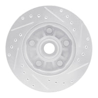 R1 Concepts R1 98-02 Ford Ranger (USA/Canada) Front Left Drilled & Slotted Silver Brake Rotor