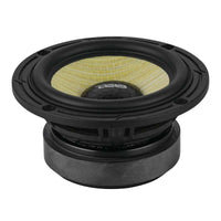 DS18 Deluxe Quality 3.5in Speaker 60 Watts RMS 4 ohm Yellow Straw + Composite Foam Cone Full Range