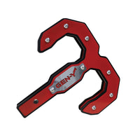 GEN-Y Hitch Gen-Y Hulk 2.5 32K Tow Hook 2.5in Shank - Black/Red
