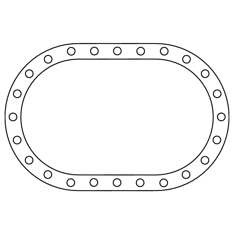 Cometic Gasket Cometic Fuel Cell .062in Fiber Filler Gasket - 24 Bolt - Oval