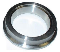 Torque Solution Stainless Steel V-Band Clamp & Flange Kit - 2.5in