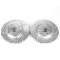 PowerStop Power Stop 14-17 Buick Regal Front Evolution Drilled & Slotted Rotors - Pair