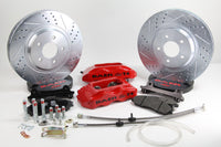 Baer Brakes 94-04 Ford Mustang 13in Track4 Front SDZ Brake Kit - Silver