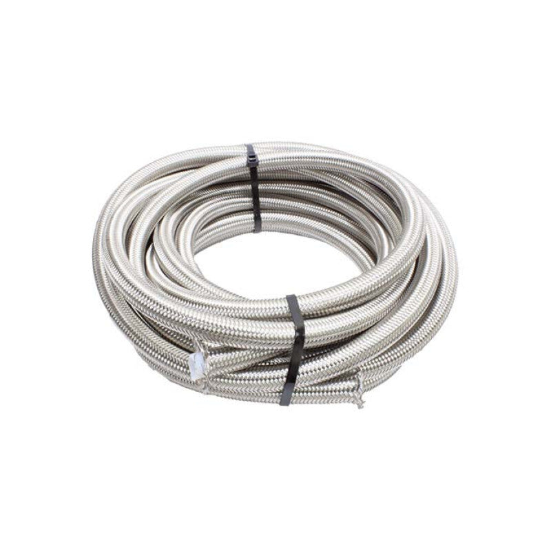 Snow Performance Snow 6AN Braided Stainless PTFE Hose - 15ft