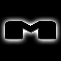 ORACLE Lighting Universal Illuminated LED Letter Badges - Matte Blk Surface Finish - M