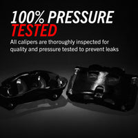 PowerStop Power Stop 2014 Chrysler 200 Front Black Caliper - Pair w/Bracket