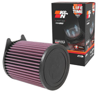 K&N Engineering K&N Replacement Round Straight Air Filter for 14-15 Mercedes Benz A45/CLA45/GLA45 AMG 2.0L