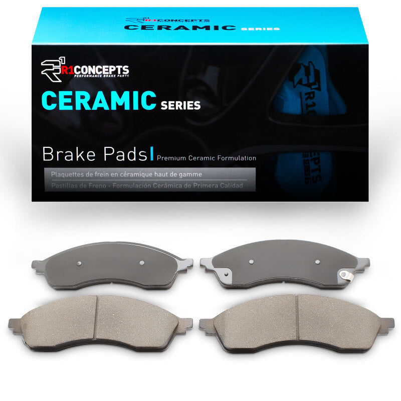 R1 Concepts R1 21-24 Lincoln Nautilus Front Ceramic Brake Pads